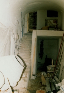 Kamienica Grodzka 19 podczas remontu