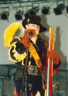 Wykonawca podczas III Nocy Świętojańskiej