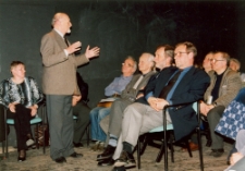 Dyskusja podczas premiery "Najkr&oacute;tszego filmu o Lublinie" Stanisława Magierskiego