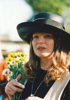 Agata Tuszyńska podczas "Podróży między wierszami"