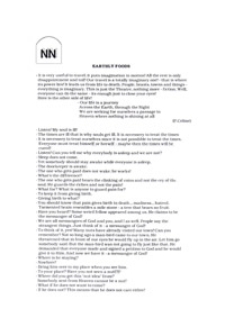 Earthly foods = Ziemskie pokarmy