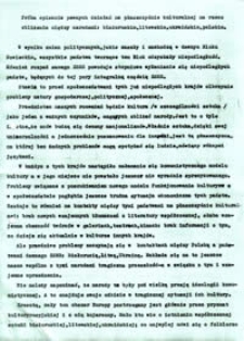 Pr&oacute;ba opisania pewnych działań na płaszczyźnie kulturalnej na rzecz zbliżenia między narodami: białoruskim, litewskim, ukraińskim, polskim