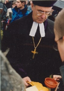 kardynał William Keeler podczas Misterium "Dzień Pięciu Modlitw"