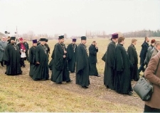 Przedstawiciele duchowieństwa podczas Misterium "Dzień Pięciu Modlitw"