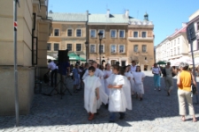 Procesja upamiętniająca cudowne ocalenie Lublina z wielkiego pożaru 2 czerwca 1719 roku