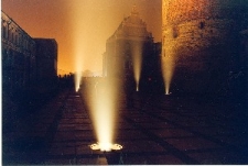 Misterium "Poemat o Miejscu". Widok na dziedziniec Zamku Lubelskiego