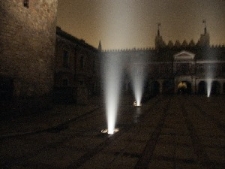 Misterium "Poemat o Miejscu". Widok na dziedziniec Zamku Lubelskiego