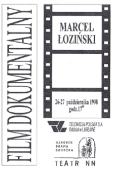 Spotkania z dokumentem filmowym - Marcel Łoziński