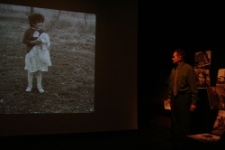 Andrzej Polakowski podczas promocji albumu "Pożegnanie Taboru"