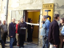 Uczestnicy otwarcia Izby Drukarstwa