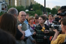 Spotkanie z mediami przed spacerem śladami "Poematu o mieście Lublinie"