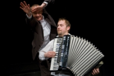 Witold Dąbrowski i Bartosz Stańczyk w "Dyptyku Chasydzkim"