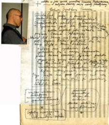 Notatka w jaki spos&oacute;b poznałem Tomasza Pietrasiewicza w budynku dawnej mojej szkoły plastycznej