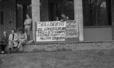 Rotacyjny protest na schodach KUL - &bdquo;Sitting&rdquo;, 5 - 10 maja 1988 roku w Lublinie