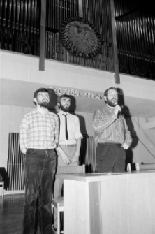 Wiec NZS "Solidarność" 5 maja 1988 zorganizowany na Katolickim Uniwersytecie Lubelskim