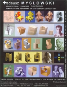 Tadeusz Myslowski ARCHITECTURAL FURNITURE CHAIRTHRONES