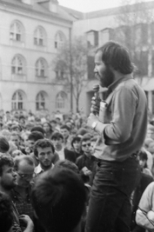 Wiec NSZZ „Solidarność” 5 maja 1988 zorganizowany na Katolickim Uniwersytecie Lubelskim