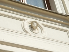 Hotel Europa w Lublinie. Detal architektoniczny.