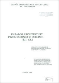 Fabryka cykorii potem młyn parowy Ch. L. Freitaga - ul. Kręta 5