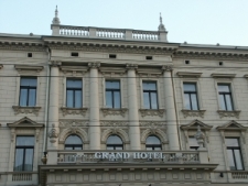 Hotel Lublinianka w Lublinie. Detal architektoniczny.