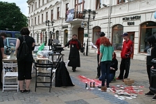 Terytorium Poezji na deptaku