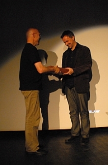Wręczenie nagrody "Kamień", podczas festiwalu Miasto Poezji 2010 w Lublinie