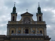 Archikatedra pw. śś. Jana Chrzciciela i Jana Ewangelisty w Lublinie. Widok g&oacute;rnej kondygnacji.