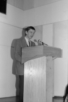 Wiec NSZZ &bdquo;Solidarność&rdquo; 5 maja 1988 zorganizowany na Katolickim Uniwersytecie Lubelskim