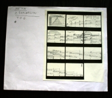 Partytura do instalacji artystycznej "Shrine" (1)