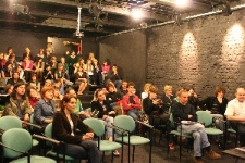 Publiczność podczas spotkania z Jurijem Andruchowyczem