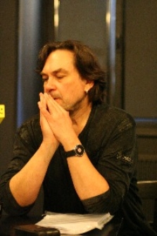 Jurij Andruchowycz podczas spotkania autorskiego w ramach Festiwalu Miasto Poezji