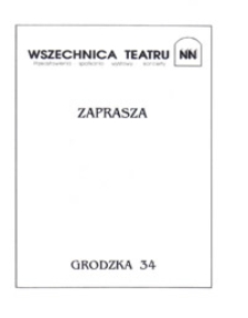 Wszechnica Teatru N.N. zaprasza