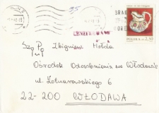 Korespondencja Zbigniewa Hołdy z internowania