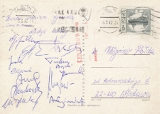 Korespondencja Zbigniewa Hołdy z internowania