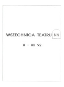 Wszechnica Teatru NN : X-XII 92