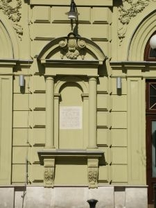 Teatr im. Juliusza Osterwy w Lublinie. Detal architektoniczny.