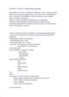 Spotkania z Literaturą : Wiecz&oacute;r przy świecach