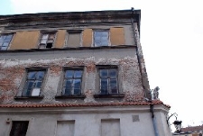 Kamienica Rynek 9 - Złota 1 w Lublinie. Elewacja boczna.