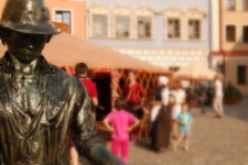 Rzeźba Sztukmistrza z Lublina - Jaszy Mazura