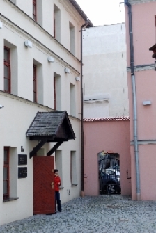 Kamienica Złota 2 w Lublinie. Elewacja zachodnia.