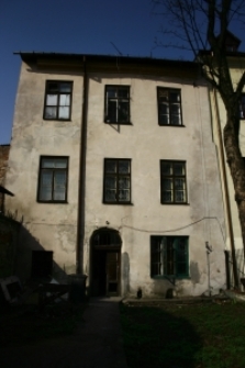 Kamienica Archidiakońska 3 w Lublinie. Elewacja tylna.