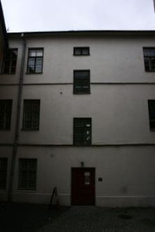 Kamienica Archidiakońska 6 w Lublinie. Elewacja tylna.