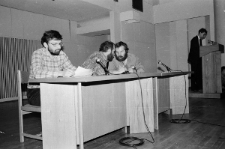 Wiec student&oacute;w Katolickiego Uniwersytetu Lubelskiego z władzami uczelni i reprezentantami Komitetu Założycielskiego NSZZ &bdquo;Solidarność&rdquo; 5 maja 1988 w Lublinie