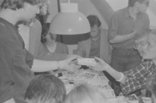 Pierwszy kiermasz literatury drugiego obiegu organizowany przez NZS KUL