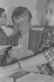 Pierwszy kiermasz wydawnictw niezależnych organizowany przez NZS KUL na Katolickim Uniwersytecie Lubelskim w Lublinie