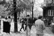 Manifestacja 10 maja 1988 roku zorganizowana przez studentów Katolickiego Uniwersytetu Lubelskiego oraz Uniwersytetu Marii Curie-Skłodowskiej w Lublinie