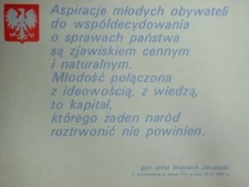 Przem&oacute;wienie Wojciecha Jaruzelskiego (fragment)