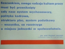 Przemówienie Wojciecha Jaruzelskiego (fragment)