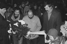 Manifestacja zorganizowana 11 listopada z okazji 70 rocznicy odzyskania niepodległości