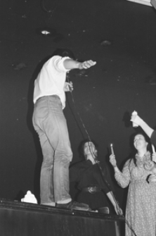 Otrzęsiny w roku 1988 na Katolickim Uniwersytecie Lubelskim w Lublinie